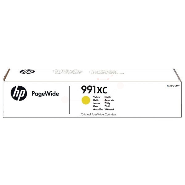 HP M0K25XC/991XC Ink cartridge yellow Contract, 16.000 pages ISO/IEC 19752 for HP PageWide P 75250/77750