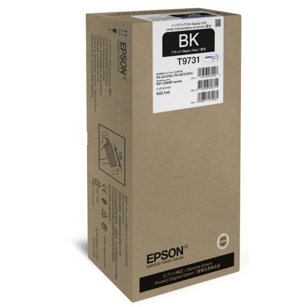 picture Epson C13T973100/T9731 Ink cartridge black, 22.500 pages 402.1ml for Epson WF-C 869