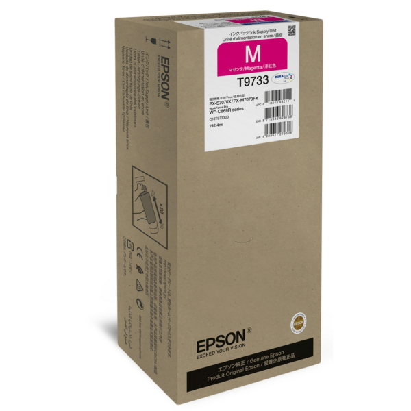 Epson C13T973300/T9733 Ink cartridge magenta, 22.000 pages 192,4ml for Epson WF-C 869
