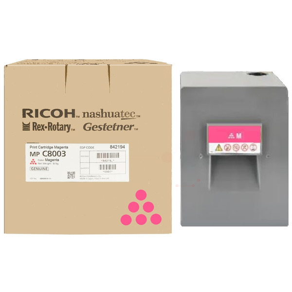 Ricoh 842194 Toner magenta, 26.000 pages/5% for Ricoh MP C 6503