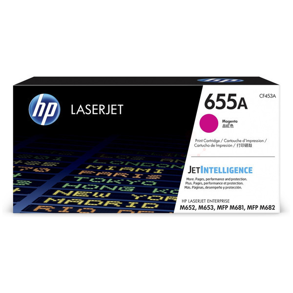 picture HP CF453A/655A Toner cartridge magenta, 10.500 pages ISO/IEC 19752 for HP LaserJet M 652/681