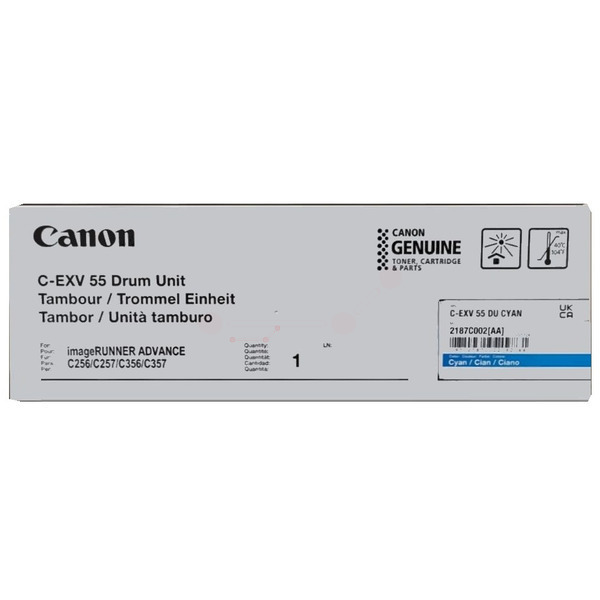 Canon 2187C002/C-EXV55 Drum kit cyan, 45.000 pages for Canon IR-C 256 i