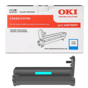OKI 43870007 Drum kit cyan, 20.000 pages for OKI C 5650