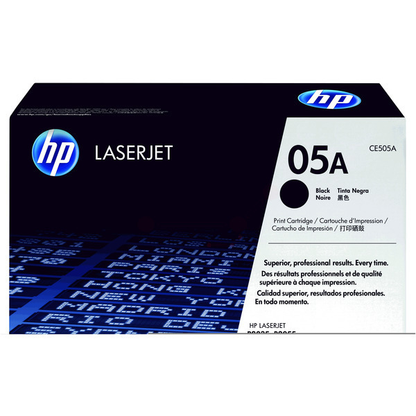 HP CE505A/05A Toner cartridge black, 2.300 pages ISO/IEC 19752 for HP LaserJet P 2035/2055