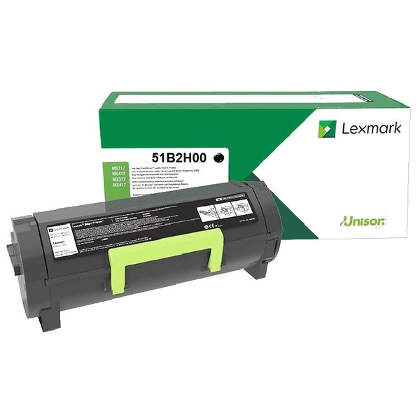 Lexmark 51B2H00 Toner-kit high-capacity return program, 8.500 pages ISO/IEC 19752 for Lexmark MS 417/517