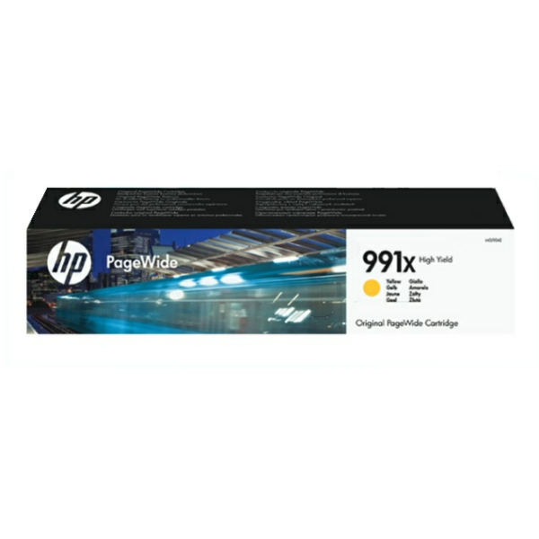 HP M0J98AE/991X Ink cartridge yellow, 16.000 pages ISO/IEC 19752 182ml for HP PageWide P 77740/77750/Pro MFP 772