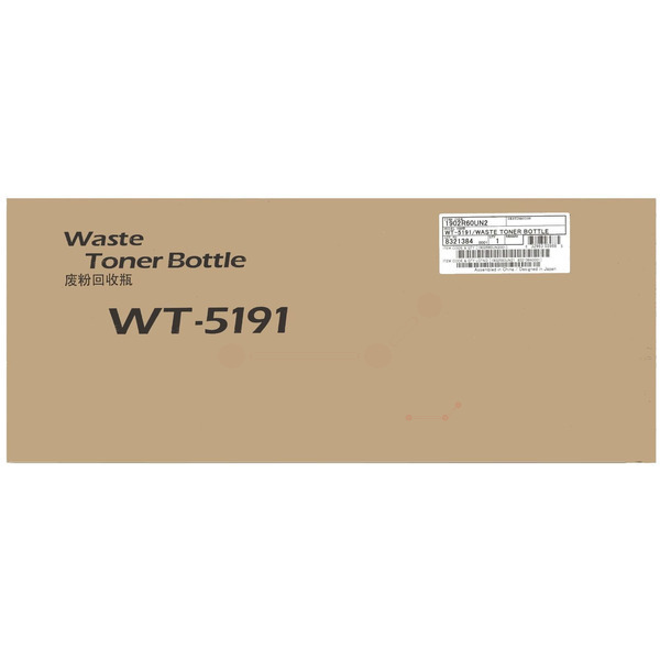 Kyocera 1902R60UN000/WT-5191 Toner waste box, 44.000 pages/5% for KM TASKalfa 406 ci/408 ci