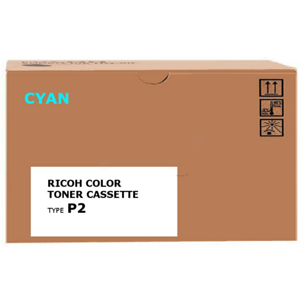 Ricoh 888238/TYPE P2C Toner cyan, 10.000 pages 275 grams for Ricoh Aficio Color 2232
