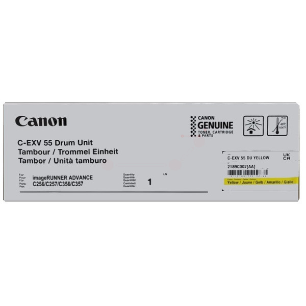 Canon 2189C002/C-EXV55 Drum kit yellow, 45.000 pages for Canon IR-C 256 i