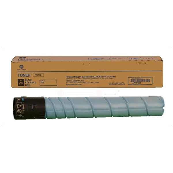 Konica Minolta ACYP050/TN-714 Toner black, 40.000 pages for KM Bizhub 750 i