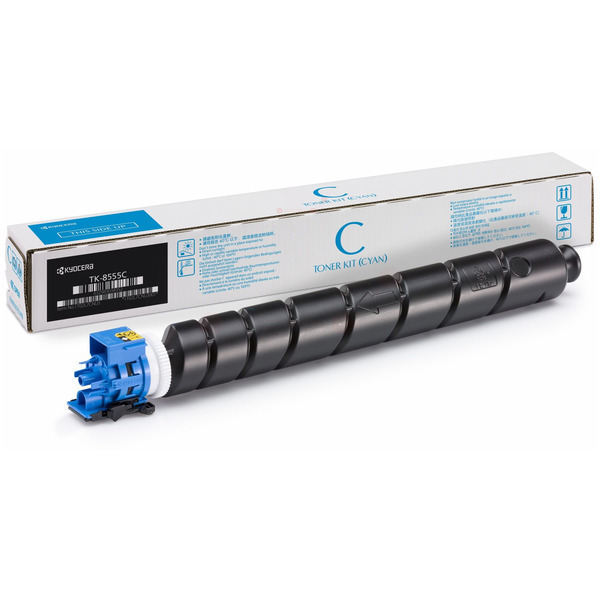 Kyocera 1T02XCCNL0/TK-8555C Toner-kit cyan, 24.000 pages ISO/IEC 19752 for KM TASKalfa 5054