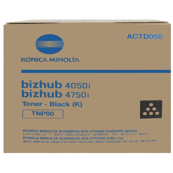 Konica Minolta ACTD050/TNP-90 Toner black, 20.000 pages for KM Bizhub 4050 i