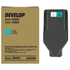 Develop AAJW4D2/TNP-81C Toner cyan, 9.000 pages for Develop Ineo + 3300 i