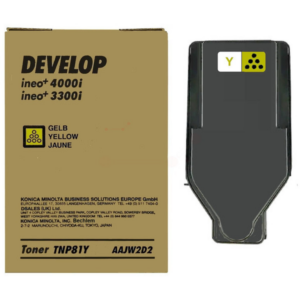 Develop AAJW2D2/TNP-81Y Toner yellow, 9.000 pages for Develop Ineo + 3300 i