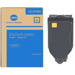 Konica Minolta AAJW252/TNP-80Y Toner yellow, 9.000 pages for KM Bizhub C 3320 i