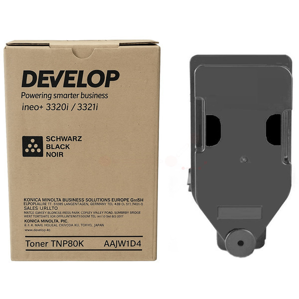 Develop AAJW1D4/TNP-80K Toner black, 13.000 pages for Develop Ineo + 3320 i