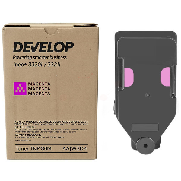 picture Develop AAJW3D4/TNP-80M Toner magenta, 9.000 pages for Develop Ineo + 3320 i