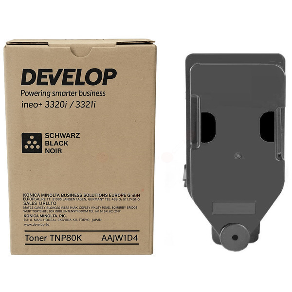 Develop AAJW2D4/TNP-80Y Toner yellow, 9.000 pages for Develop Ineo + 3320 i