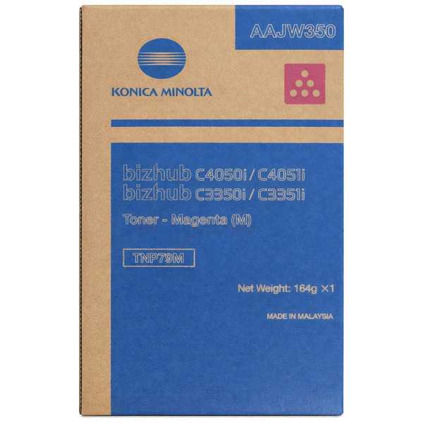Konica Minolta AAJW350/TNP-79M Toner magenta, 9.000 pages for KM Bizhub C 3350 i