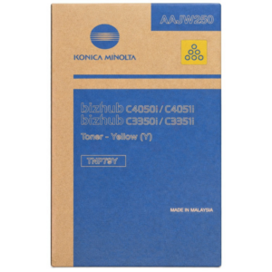 Konica Minolta AAJW250/TNP-79Y Toner yellow, 9.000 pages for KM Bizhub C 3350 i