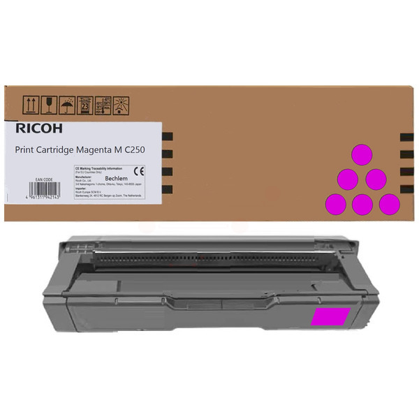 Ricoh 408354 Toner magenta, 2.300 pages/5% for Ricoh P C 300