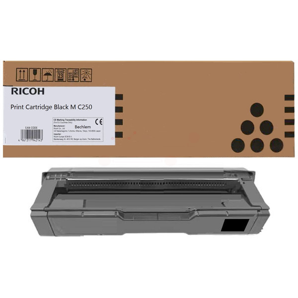 Ricoh 408352 Toner black, 2.300 pages/5% for Ricoh P C 300