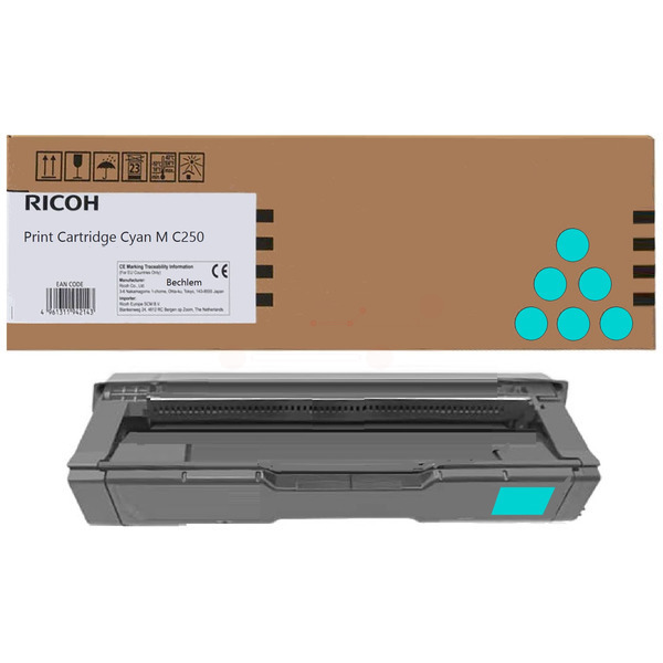 picture Ricoh 408353 Toner cyan, 2.300 pages/5% for Ricoh P C 300