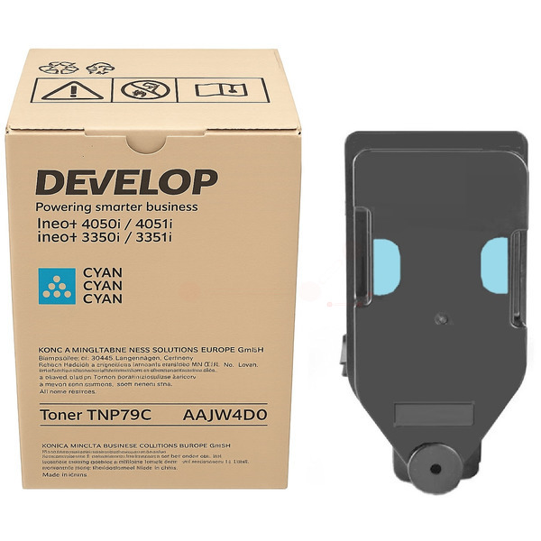 picture Develop AAJW4D0/TNP-79C Toner cyan, 9.000 pages for Develop Ineo + 3350 i