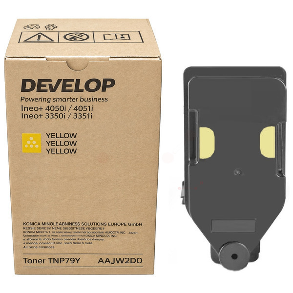 Develop AAJW2D0/TNP-79Y Toner yellow, 9.000 pages for Develop Ineo + 3350 i