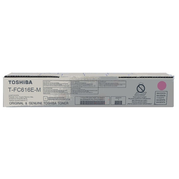 Toshiba 6AK00000375/T-FC616EM Toner magenta, 39.200 pages for Toshiba E-Studio 5516