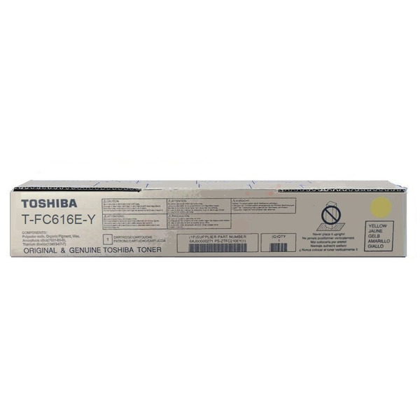 Toshiba 6AK00000379/T-FC616EY Toner yellow, 39.200 pages for Toshiba E-Studio 5516