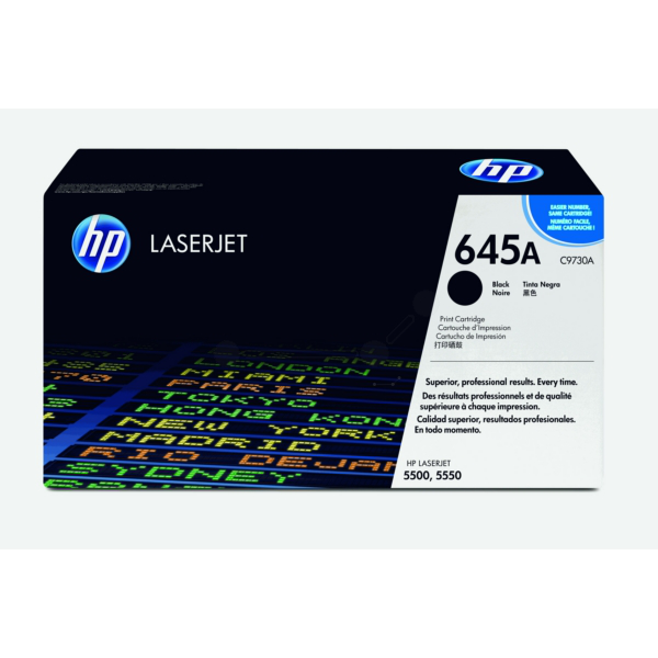 HP C9730A/645A Toner cartridge black, 13.000 pages/5% for Canon LBP-86