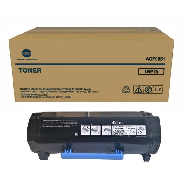 Konica Minolta ACF0051/TNP-75 Toner-kit, 20.000 pages for KM Bizhub 5000 i