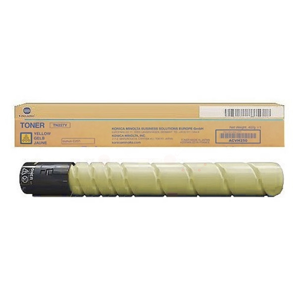 Konica Minolta ACVH250/TN-227Y Toner yellow high-capacity, 24.000 pages for KM Bizhub C 257 i