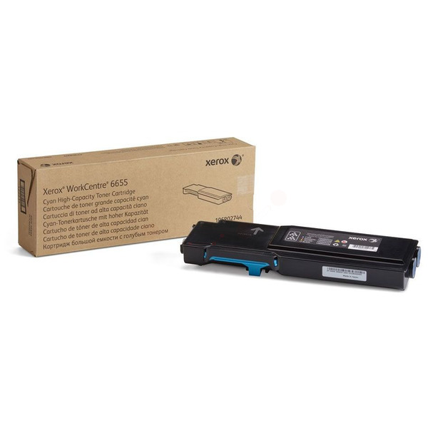 Xerox 106R03106 Toner cartridge cyan metered, 7.000 pages ISO/IEC 19798 for Xerox WC 6655