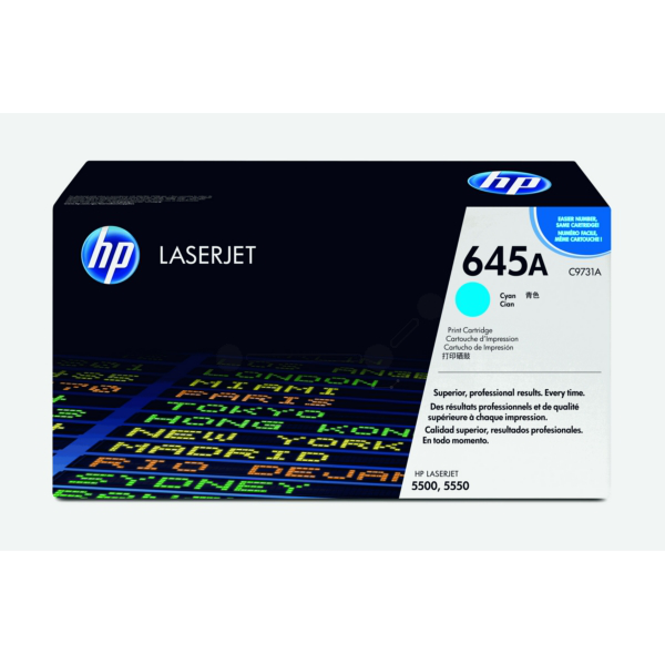 picture HP C9731A/645A Toner cartridge cyan, 12.000 pages/5% for Canon LBP-86