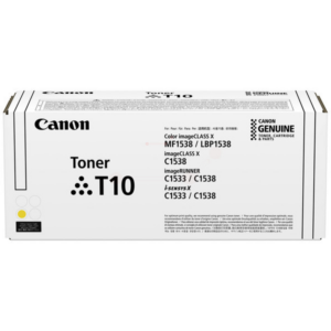 picture Canon 4563C001/T10 Toner cartridge yellow high-capacity, 10.000 pages ISO/IEC 19752 for Canon X C 1533