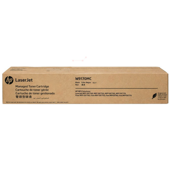 HP W9170MC Toner black high-capacity Contract, 50.000 pages ISO/IEC 19798 for HP LaserJet E 800