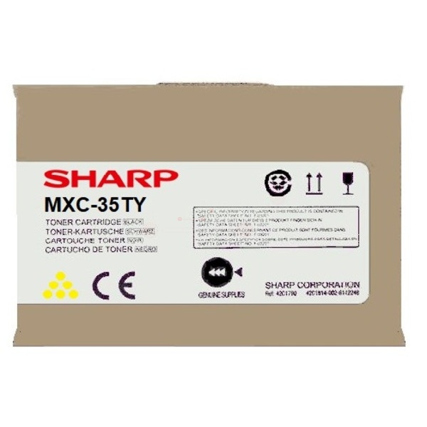 Sharp MXC-35TY Toner-kit yellow, 6.000 pages/5% for Sharp MX-C 357 F