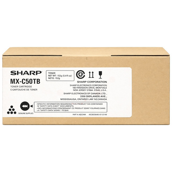 Sharp MXC-50TB Toner black, 20.000 pages/5% for Sharp MX-C 407 F