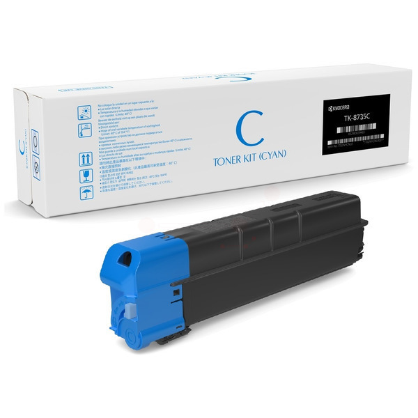 Kyocera 1T02XNCNL0/TK-8735C Toner-kit cyan, 40.000 pages/5% for KM TASKalfa 7052