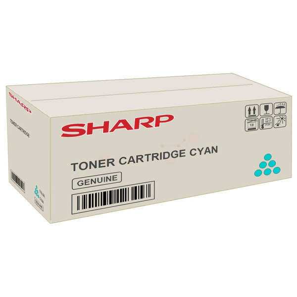 Sharp DX-C38GTC Toner cyan, 10.000 pages/6% for Sharp DX-C 310
