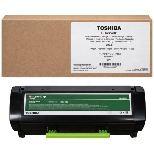 Toshiba 6B000000857/T-478SE-R Toner-kit, 20.000 pages/5% for Toshiba E-Studio 478 P