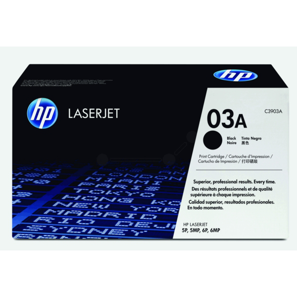 picture HP C3903A/03A Toner cartridge black, 4.000 pages/5% for Canon LBP-VX/HP LJ 5 P/6 P