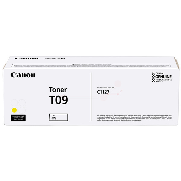 Canon 3017C006/T09Y Toner cartridge yellow, 5.900 pages ISO/IEC 19752 for Canon X C 1127