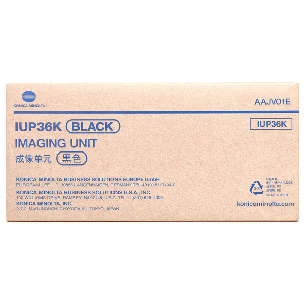 Konica Minolta AAJV01E/IUP-36K Drum unit black, 154.000 pages for KM Bizhub C 3300 i/3320 i/4700 i