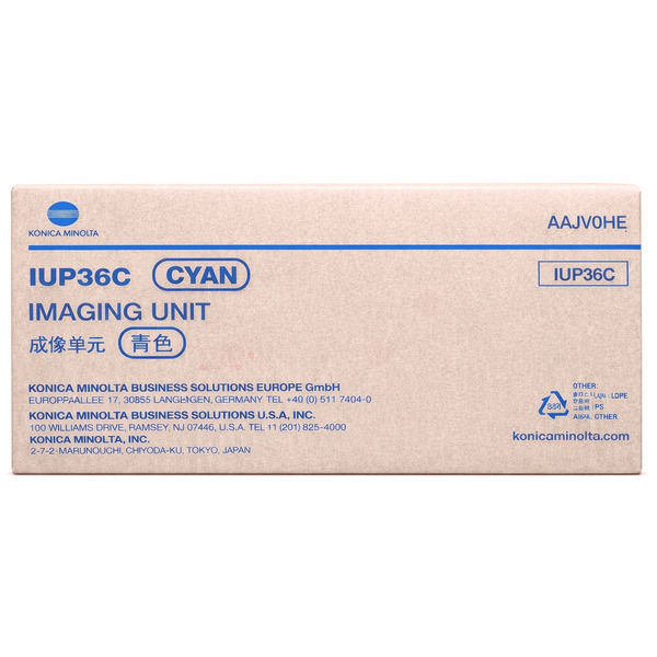 Konica Minolta AAJV0HE/IUP-36C Drum unit cyan, 55.000 pages for KM Bizhub C 3300 i/3320 i