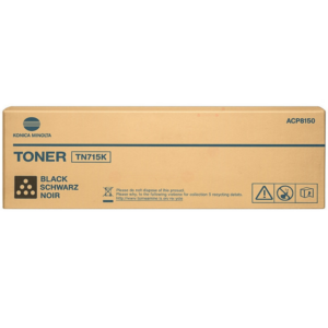 Konica Minolta ACP8150/TN-715K Toner black, 45.000 pages ISO/IEC 19752 for KM Bizhub C 750 i