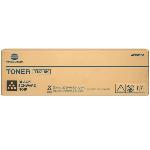 picture Konica Minolta ACP8150/TN-715K Toner black, 45.000 pages ISO/IEC 19752 for KM Bizhub C 750 i