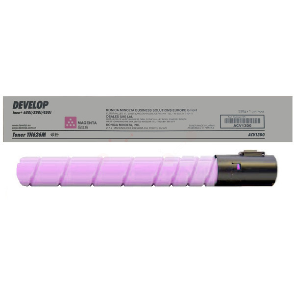 picture Develop ACV13D0/TN-626M Toner magenta, 28.000 pages ISO/IEC 19752 for Develop Ineo + 450 i